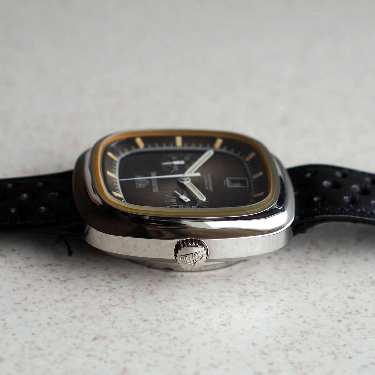 Heuer Silverstone, New-old-stock, Ref. 110.313, Steel