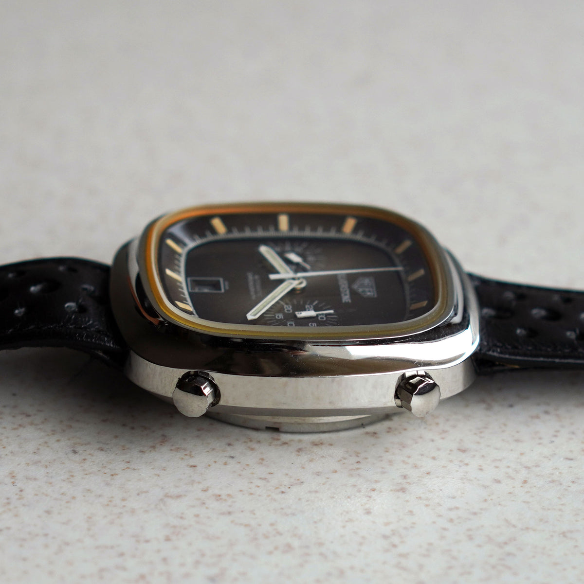 Heuer Silverstone, New-old-stock, Ref. 110.313, Steel