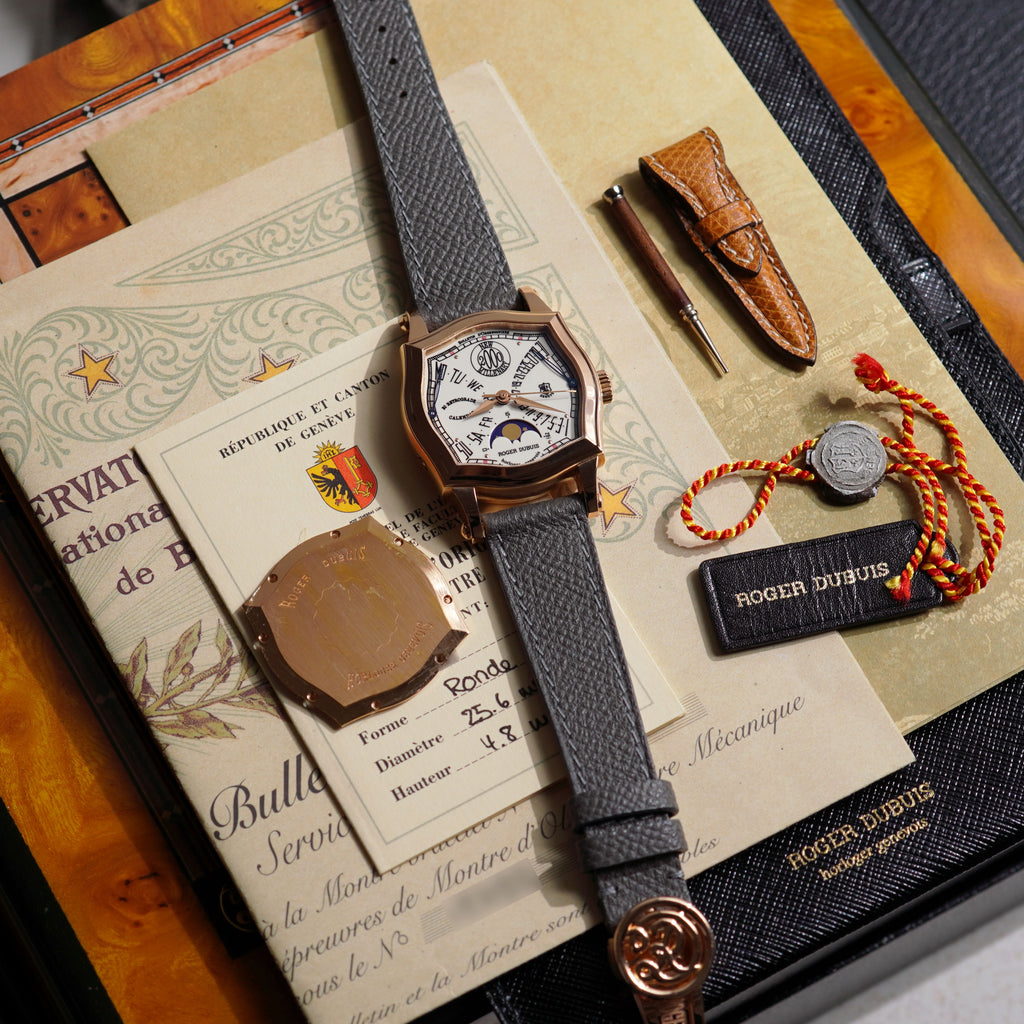Roger Dubuis Sympathie Bi-Retrograde Calendar and Moonphase, Ref. S34 5740 5, Rose Gold