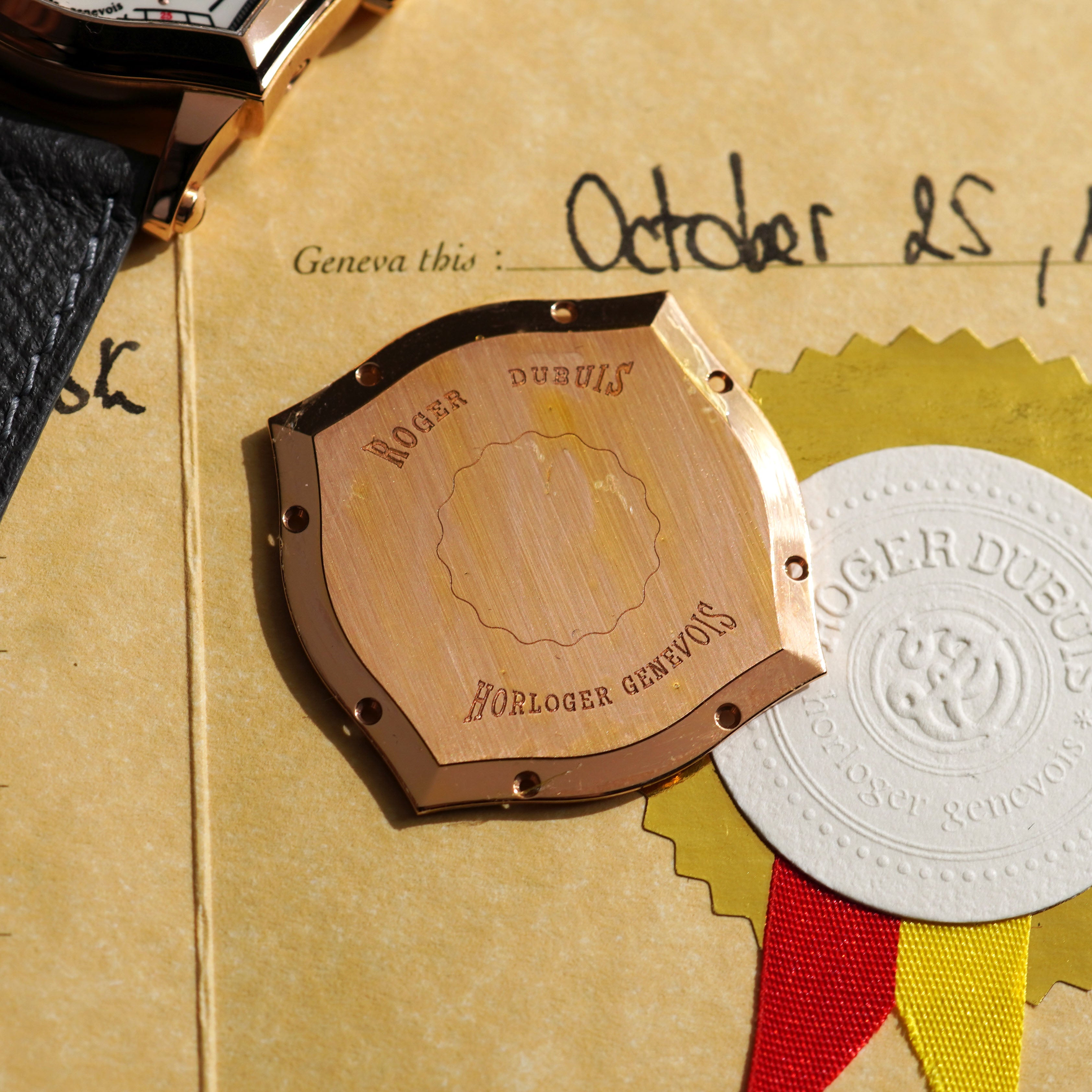 Roger Dubuis Sympathie Bi-Retrograde Calendar and Moonphase, Ref. S34 5740 5, Rose Gold