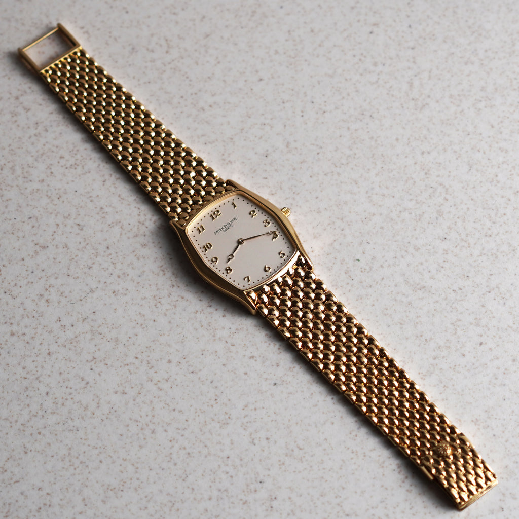 Patek Philippe Gondolo Automatic Bracelet Watch, Ref. 3942/1, Yellow Gold
