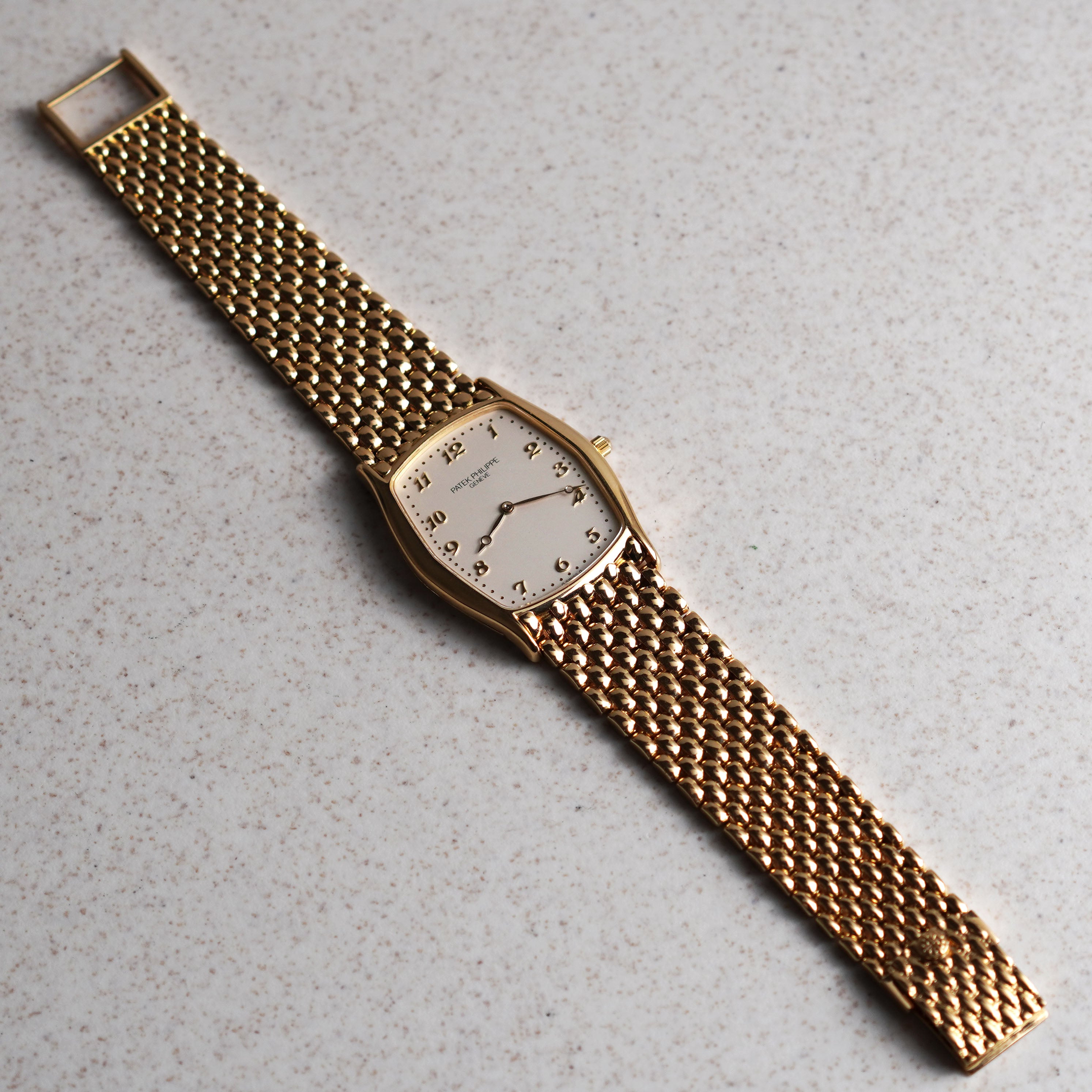 Patek Philippe Gondolo Automatic Bracelet Watch, Ref. 3942/1, Yellow Gold