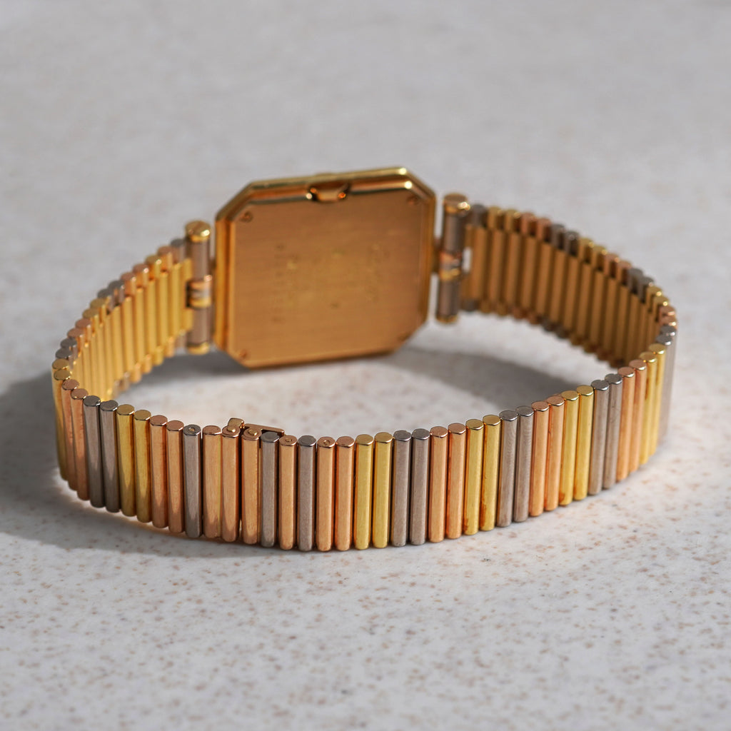 Cartier Ceinture Trinity Bracelet Watch, Yellow, White and Rose Gold