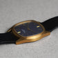 Patek Philippe Cushion-Shaped Wristwatch, Blue Textured Dial, Yellow Gold