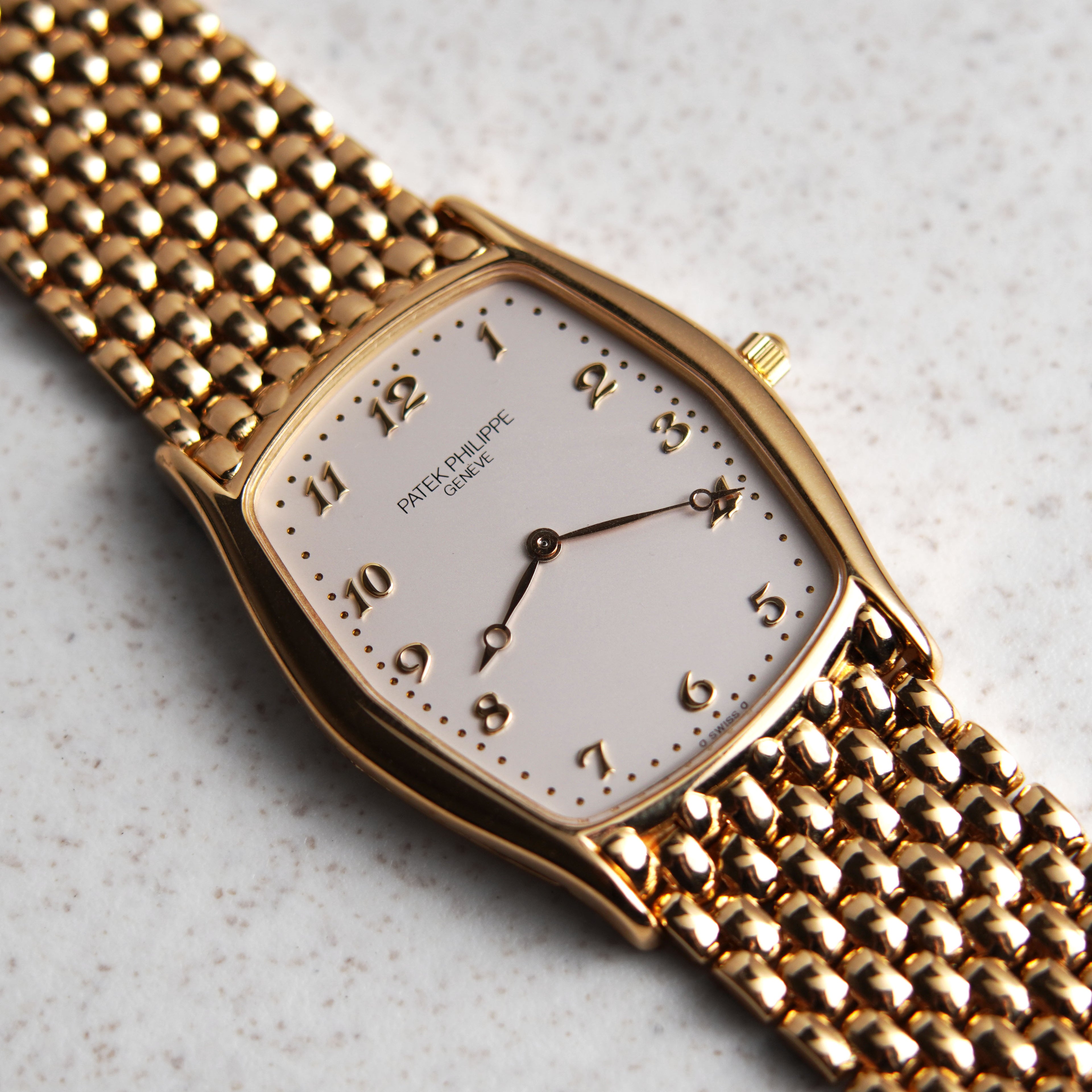 Patek Philippe Gondolo Automatic Bracelet Watch, Ref. 3942/1, Yellow Gold