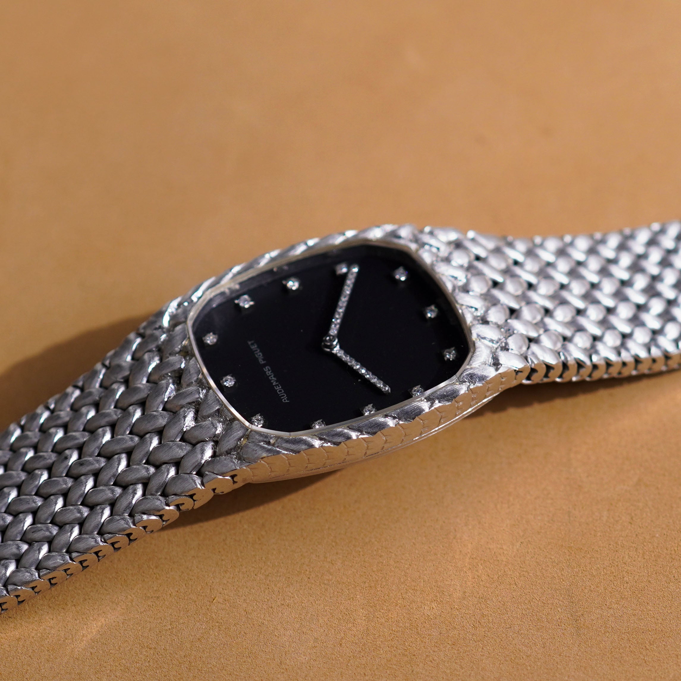 Audemars Piguet Cobra, Blue Dial with Diamond Index, White Gold