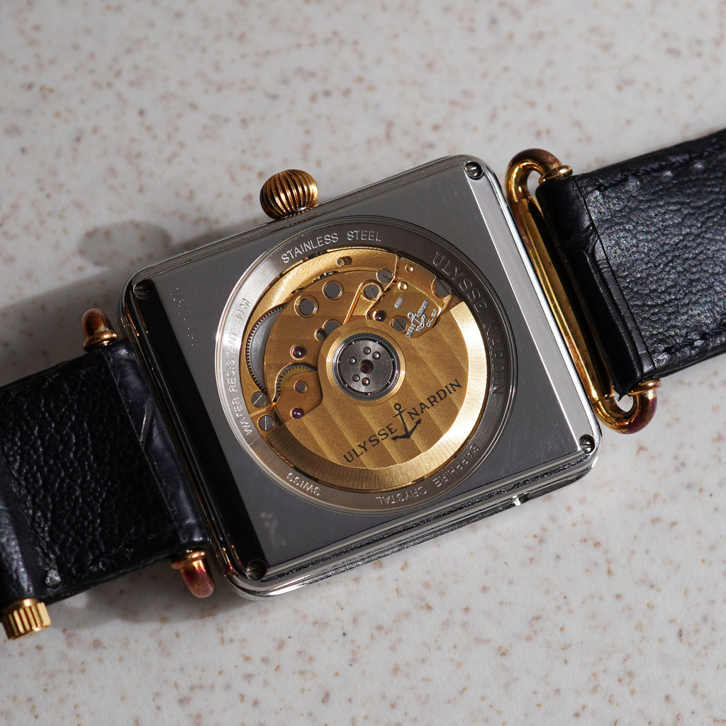 Ulysse Nardin Michelangelo Triple Calendar Moonphase, Ref. 164-44, Steel and Gold