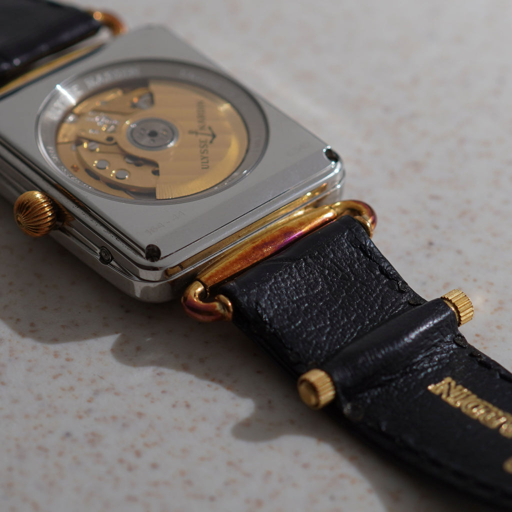 Ulysse Nardin Michelangelo Triple Calendar Moonphase, Ref. 164-44, Steel and Gold