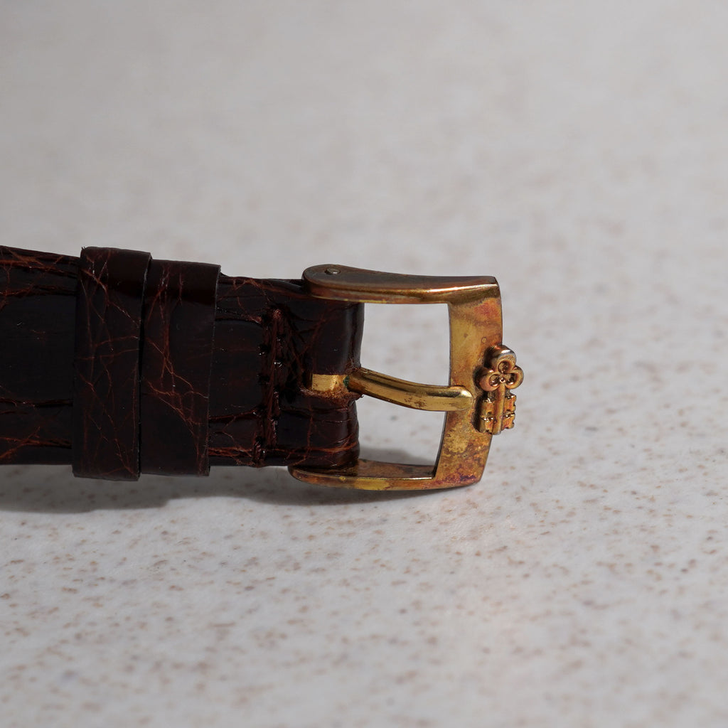 Corum Peacock Feather Dial Wristwatch, Yellow Gold