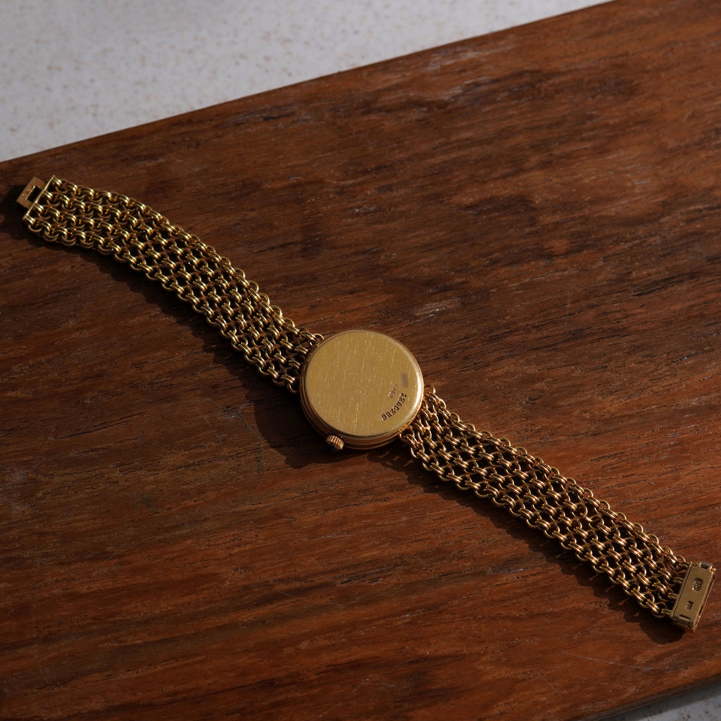 Breguet Ladies Moonphase, Chainmail bracelet, Ref. 8210, Yellow Gold