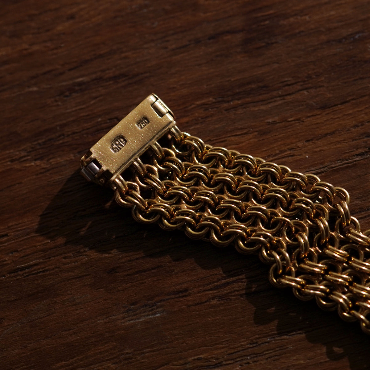 Breguet Ladies Moonphase, Chainmail bracelet, Ref. 8210, Yellow Gold