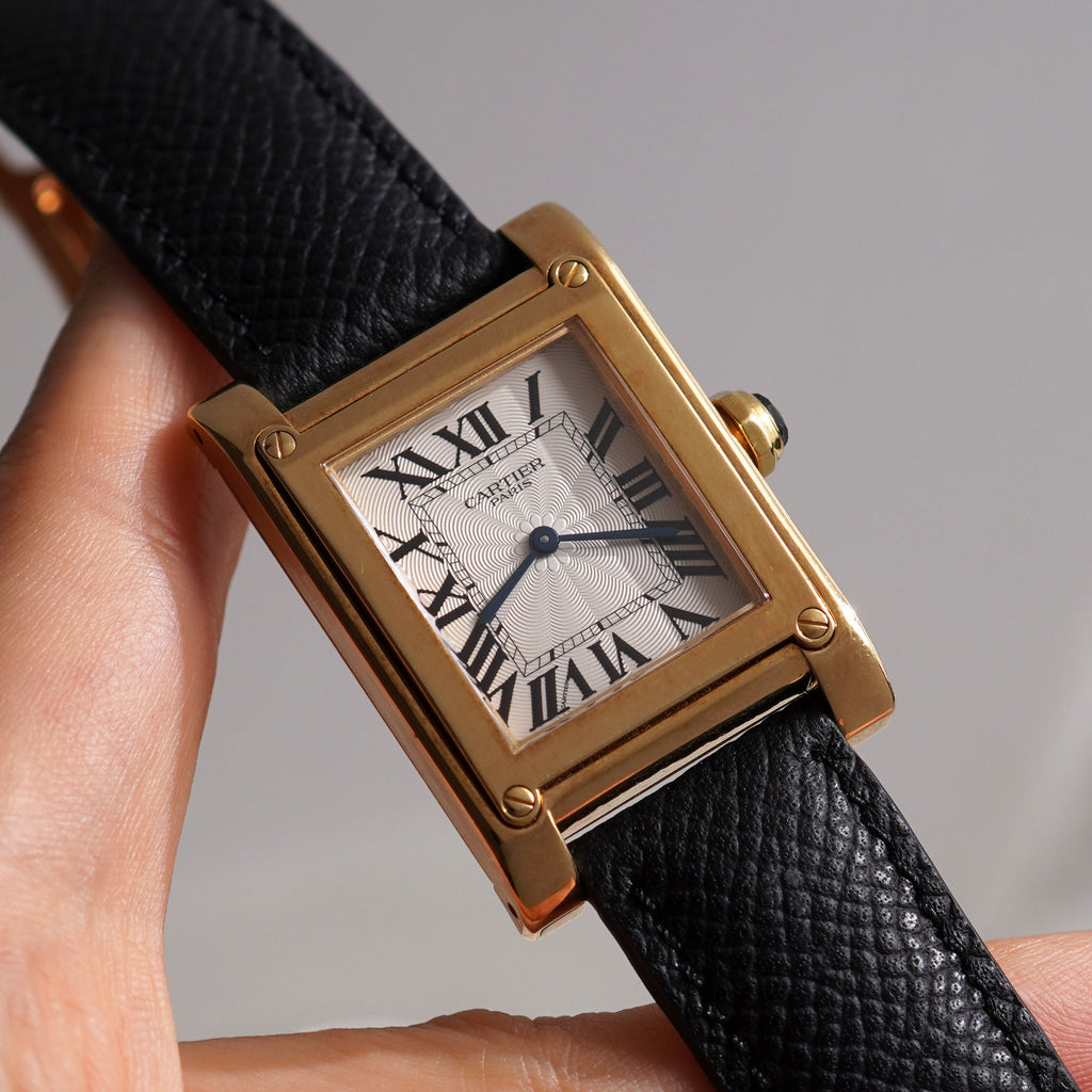 Cartier CPCP Tank à Vis, Ref. 2484, Yellow Gold