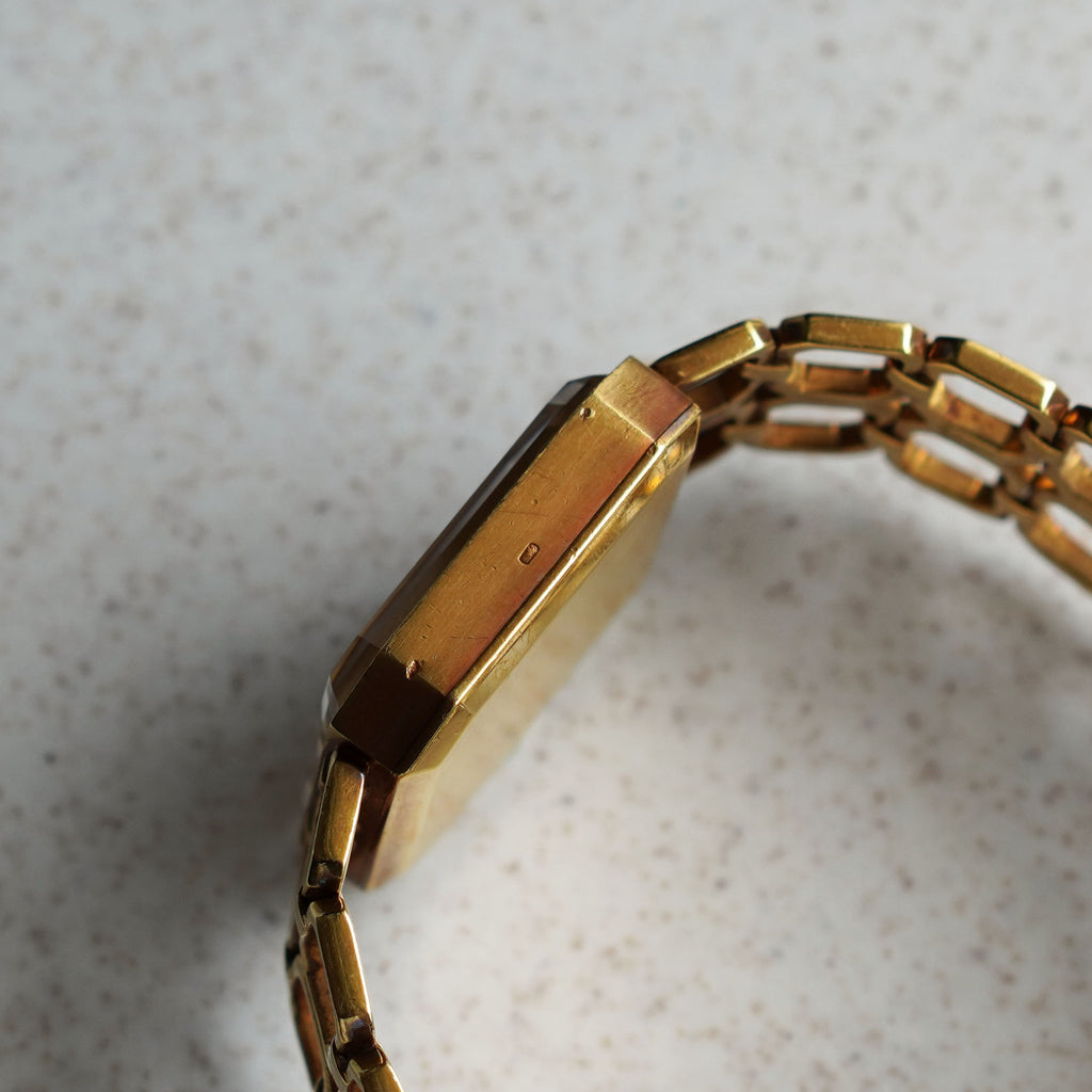 Rare Omega De Ville Bracelet Watch,  Ref. 8273, Yellow Gold