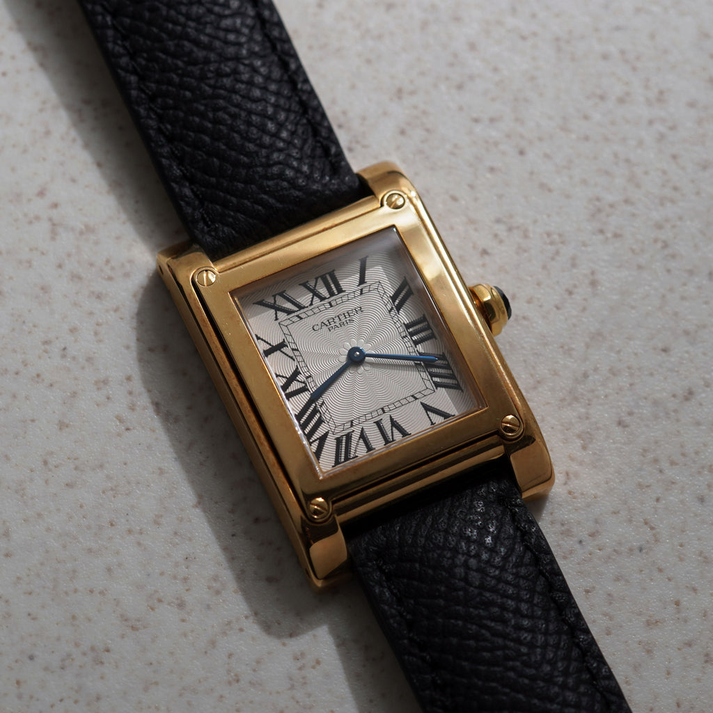 Cartier CPCP Tank à Vis, Ref. 2484, Yellow Gold