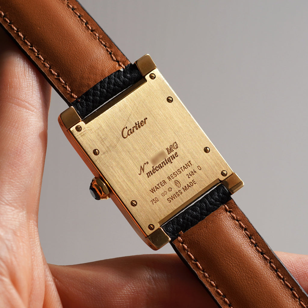 Cartier CPCP Tank à Vis, Ref. 2484, Yellow Gold