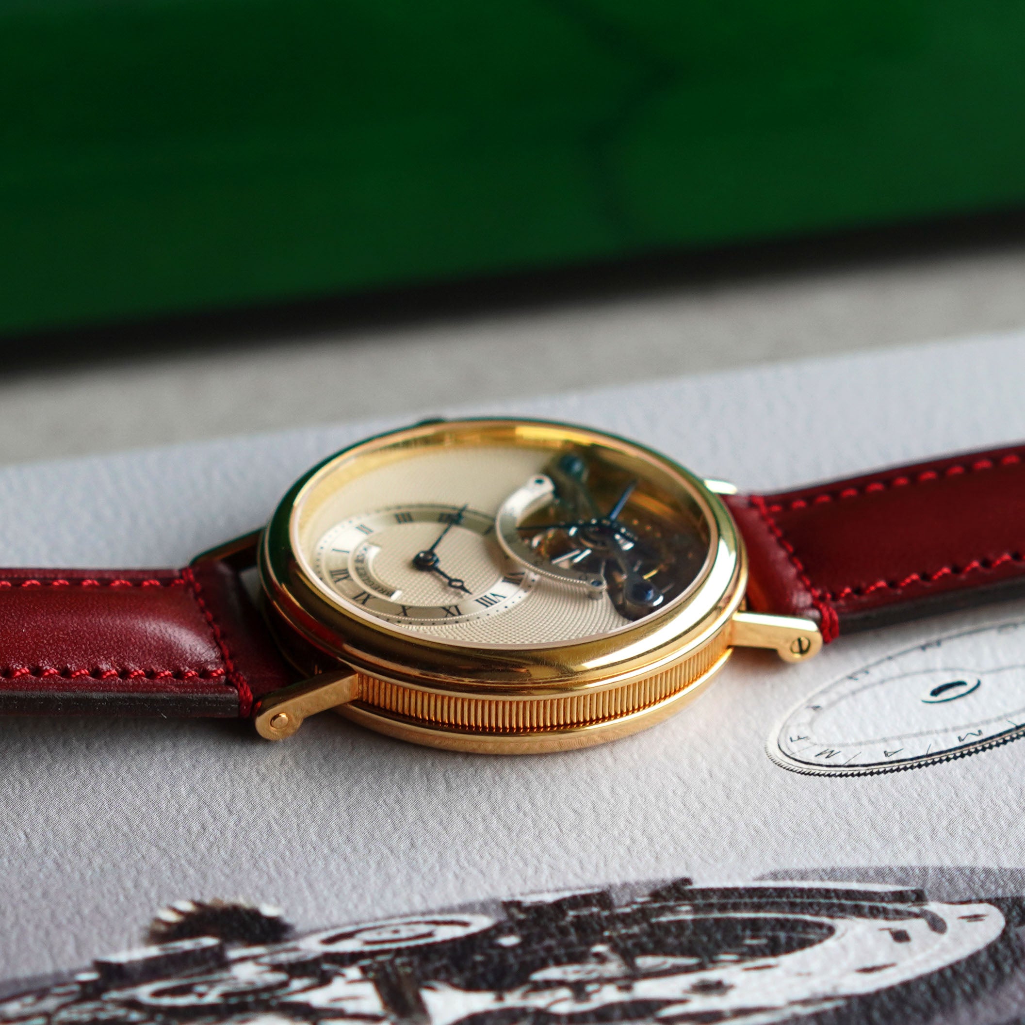 Breguet Tourbillon, Ref. 3350 BA, Yellow Gold