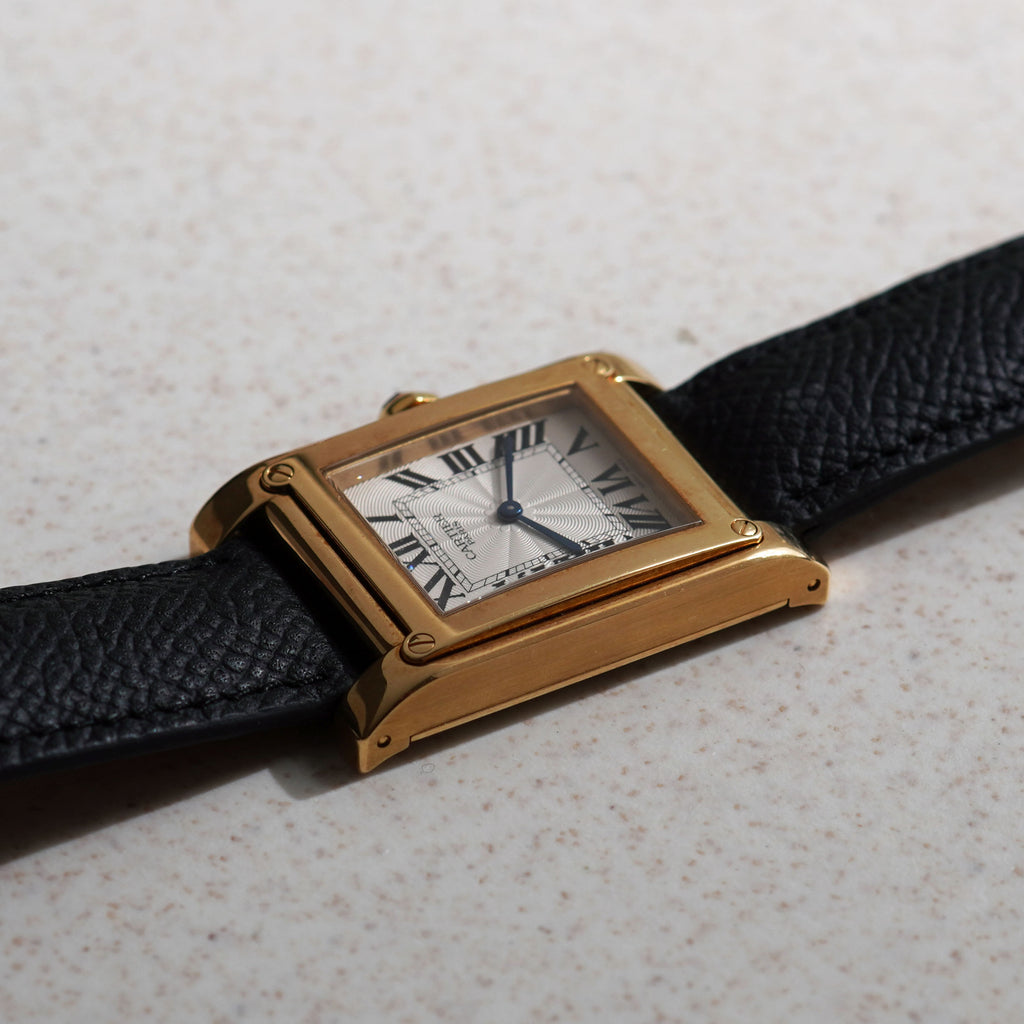Cartier CPCP Tank à Vis, Ref. 2484, Yellow Gold