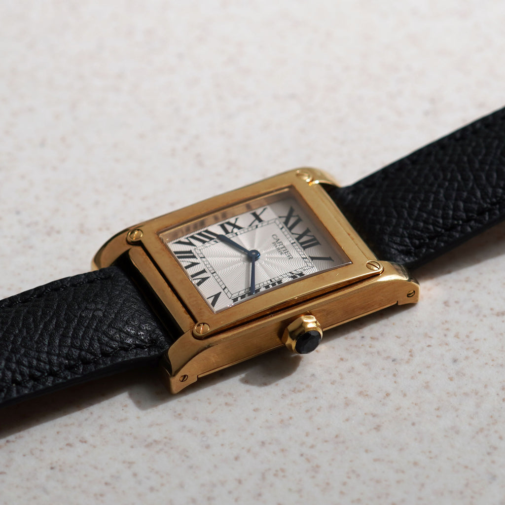 Cartier CPCP Tank à Vis, Ref. 2484, Yellow Gold