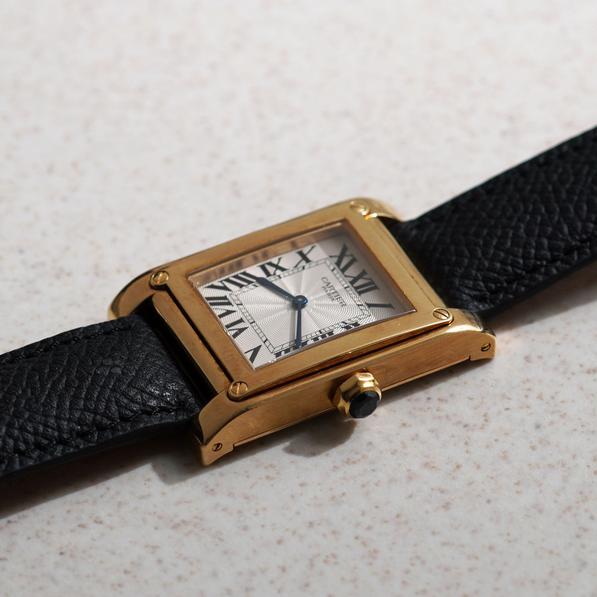 Cartier CPCP Tank à Vis, Ref. 2484, Yellow Gold