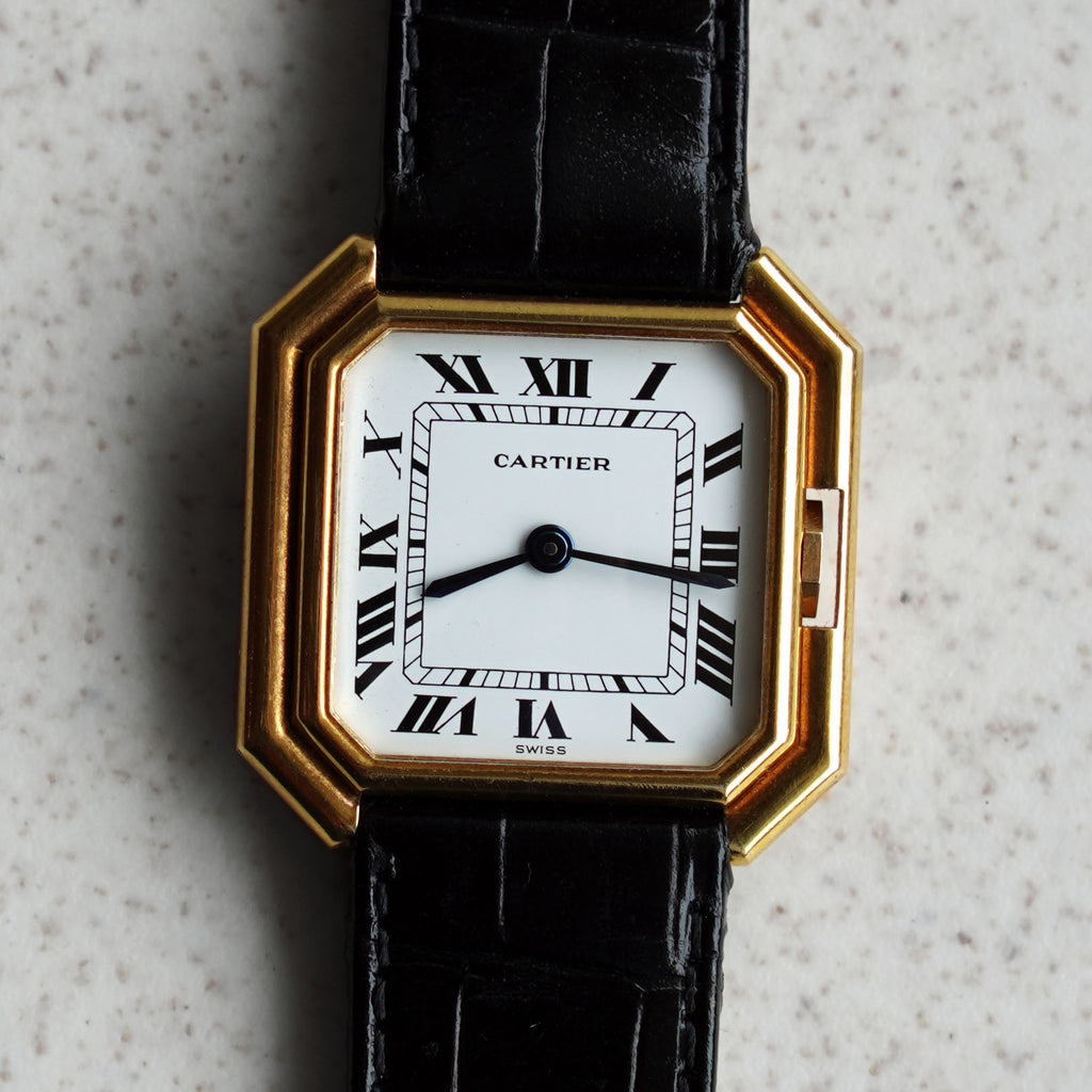 Cartier Ceinture LM, Ref. 78099, Swiss-only “Mark 2” dial, Yellow Gold