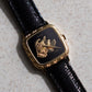 Piaget Ref. 9902, Onyx dial with dove and hourglass motif, Yellow Gold