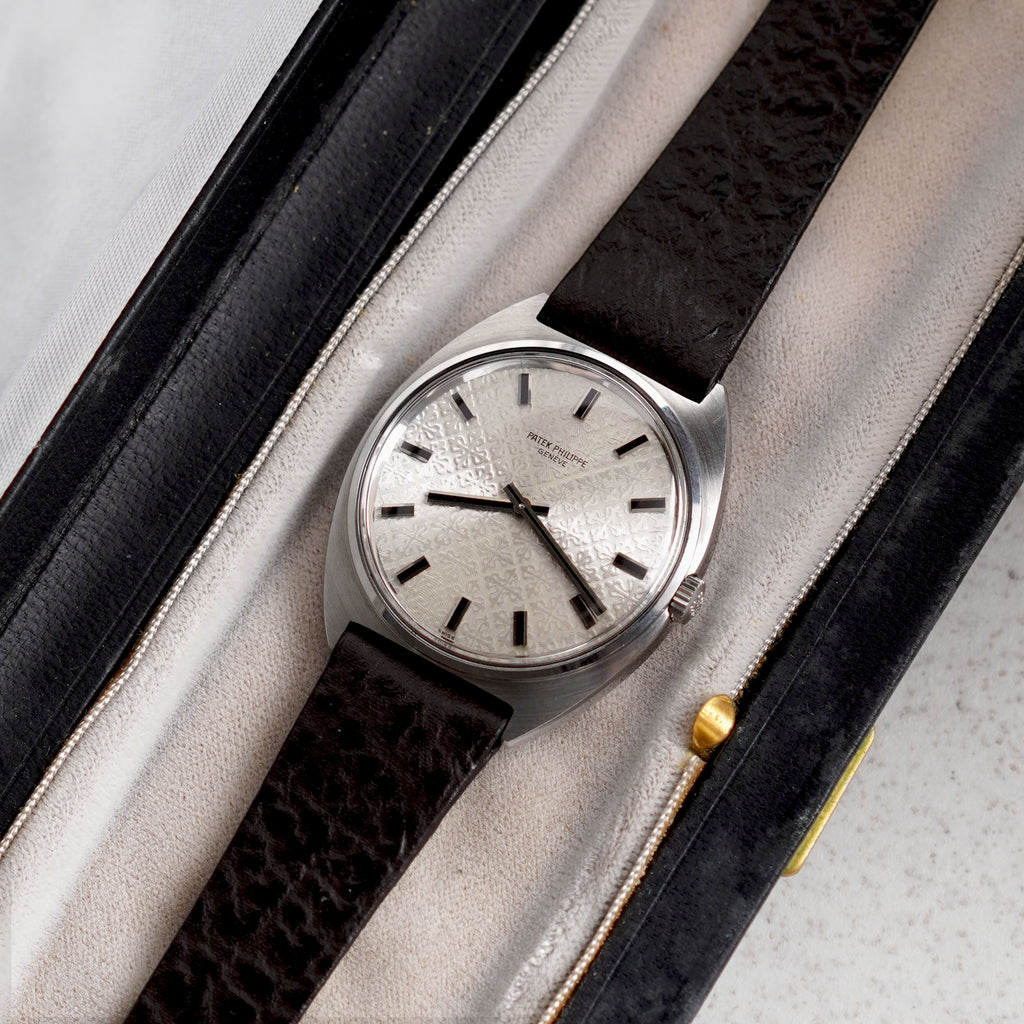 Patek Philippe Calatrava, "Calatrava cross" dial, Ref. 3574, Steel