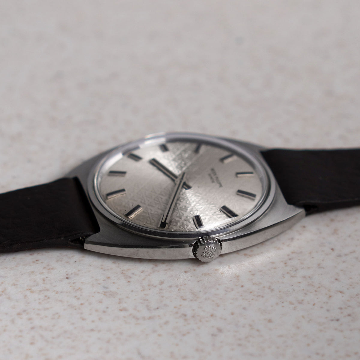 Patek Philippe Calatrava, "Calatrava cross" dial, Ref. 3574, Steel