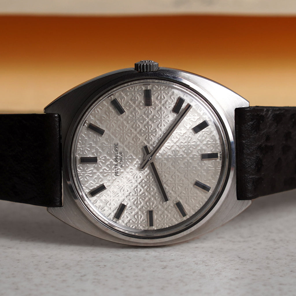 Patek Philippe Calatrava, "Calatrava cross" dial, Ref. 3574, Steel