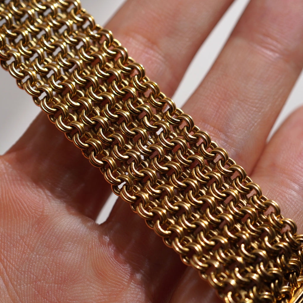 Breguet Skeleton Bracelet Watch, Ref. 3030 BA, Yellow Gold