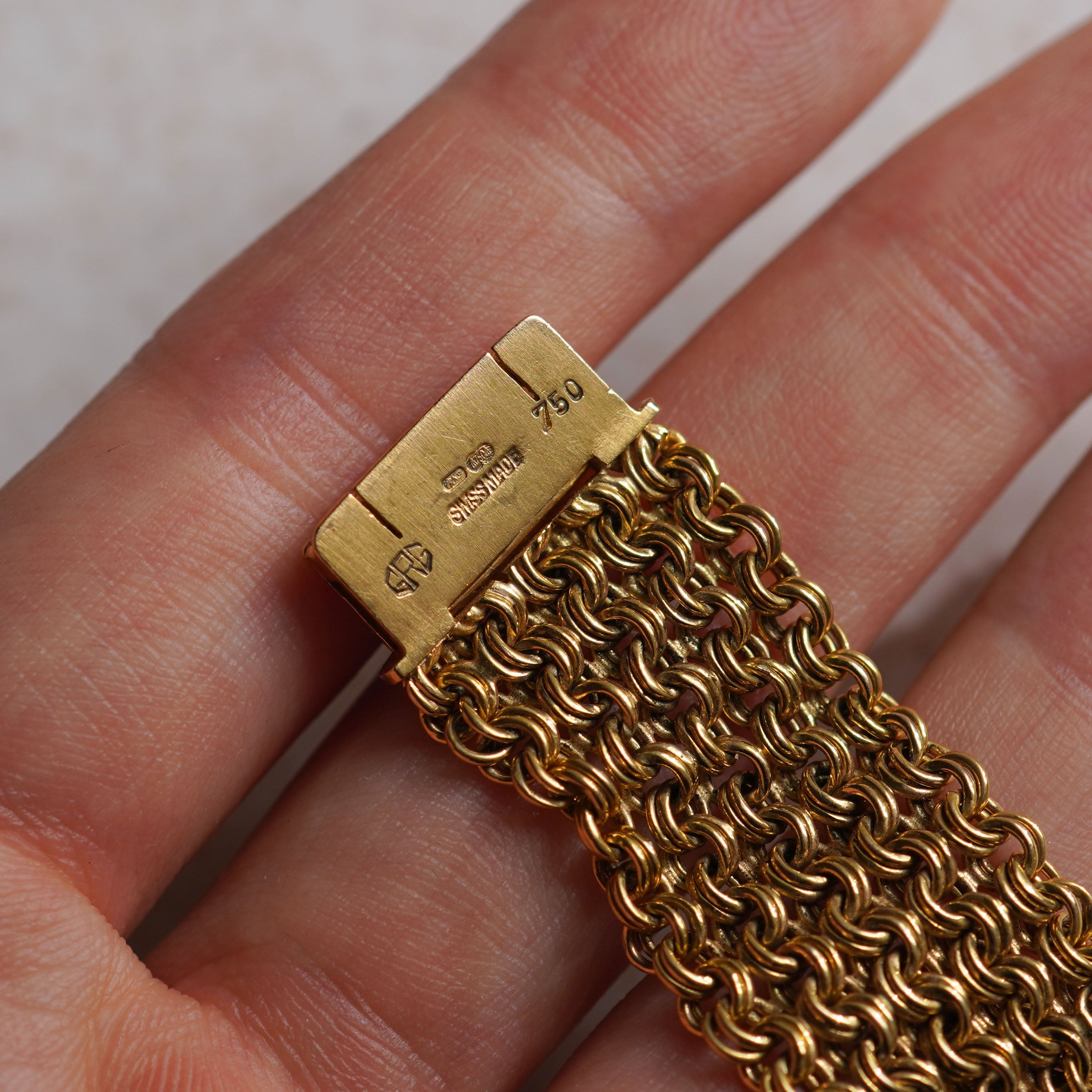 Breguet Skeleton Bracelet Watch, Ref. 3030 BA, Yellow Gold