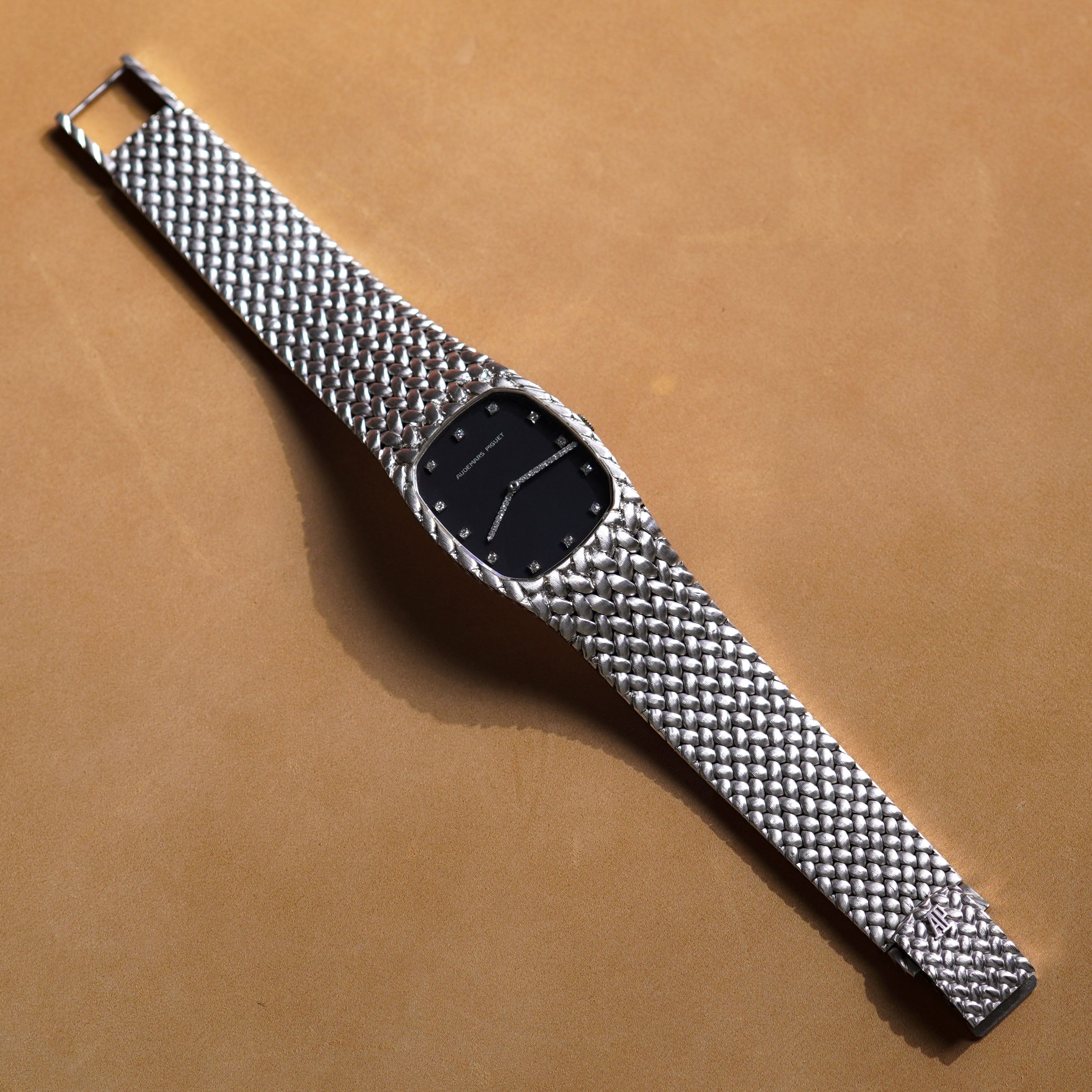 Audemars Piguet Cobra, Blue Dial with Diamond Index, White Gold