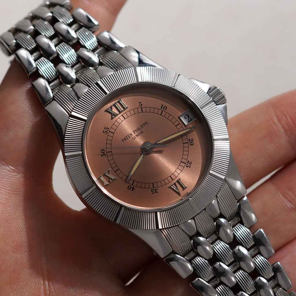 Patek Philippe Neptune, Salmon Dial, Ref. 5080/1, Stainless steel