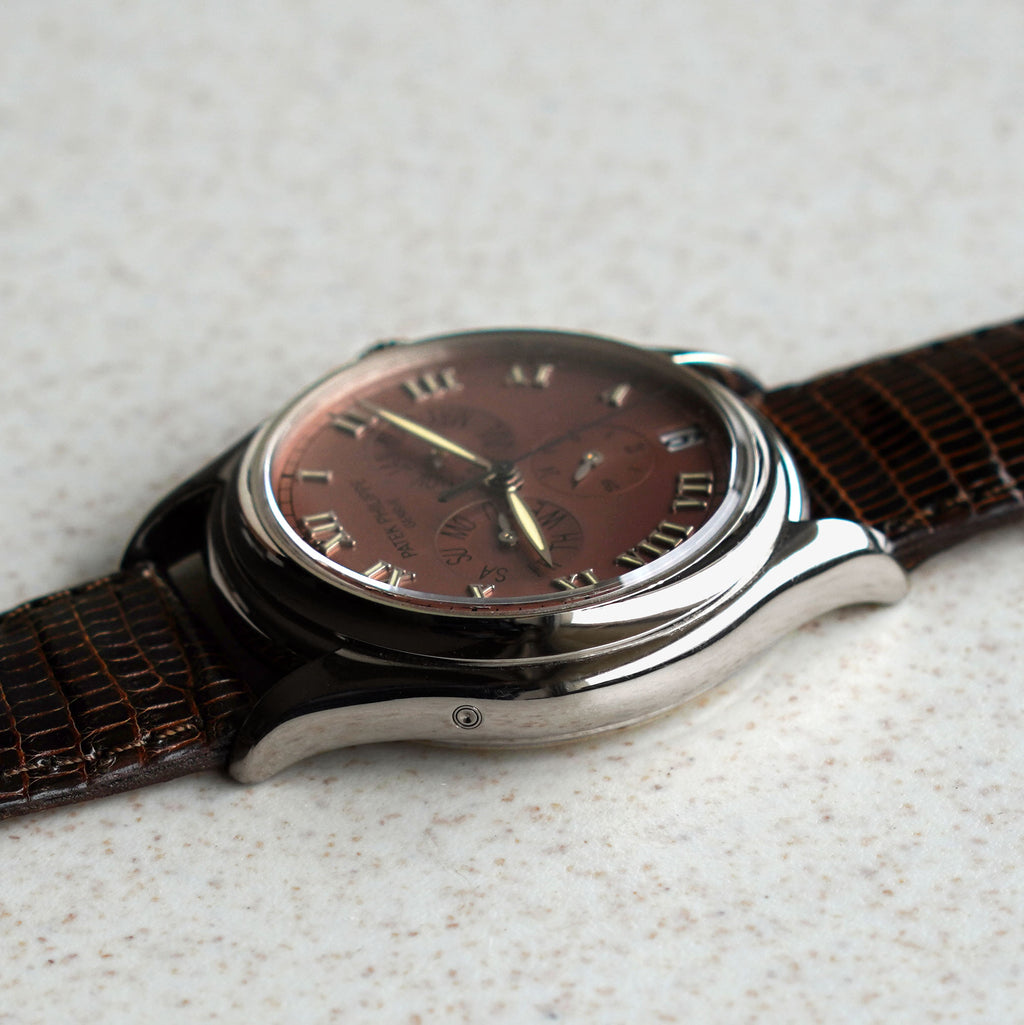 Patek Philippe Annual Calendar, Tropical Salmon Dial, Ref. 5035, White Gold