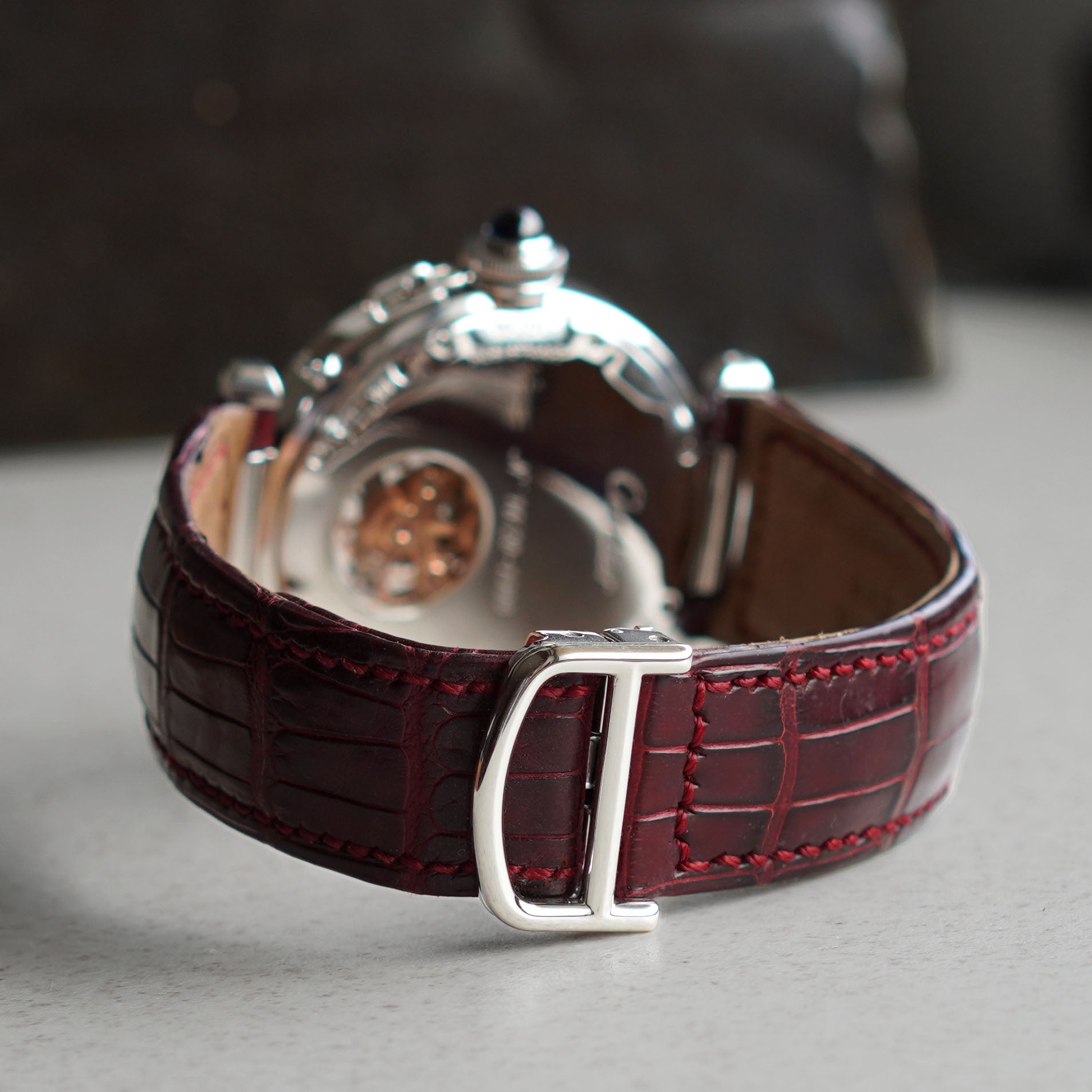 Cartier CPCP Pasha De Cartier Tourbillon, Ref. 2406, White Gold