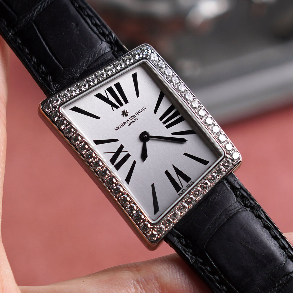 Vacheron Constantin 1972 Asymmetric with Original Diamond-set Bezel, Ref. 37510/000G, White Gold