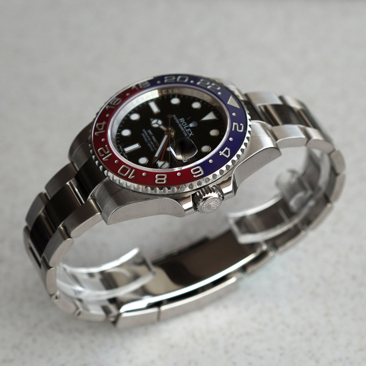 Rolex GMT Master II "Pepsi", Ref. 116719BLRO, White Gold