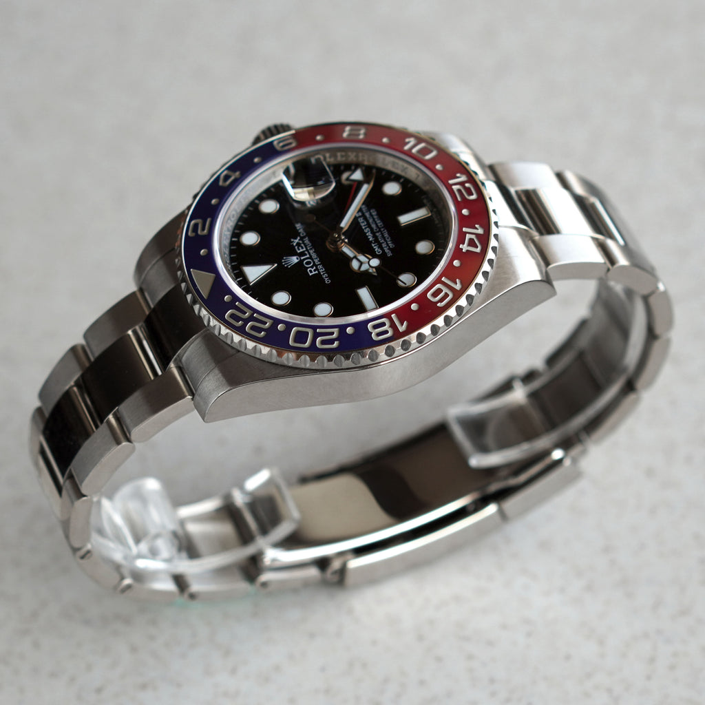 Rolex GMT Master II "Pepsi", Ref. 116719BLRO, White Gold