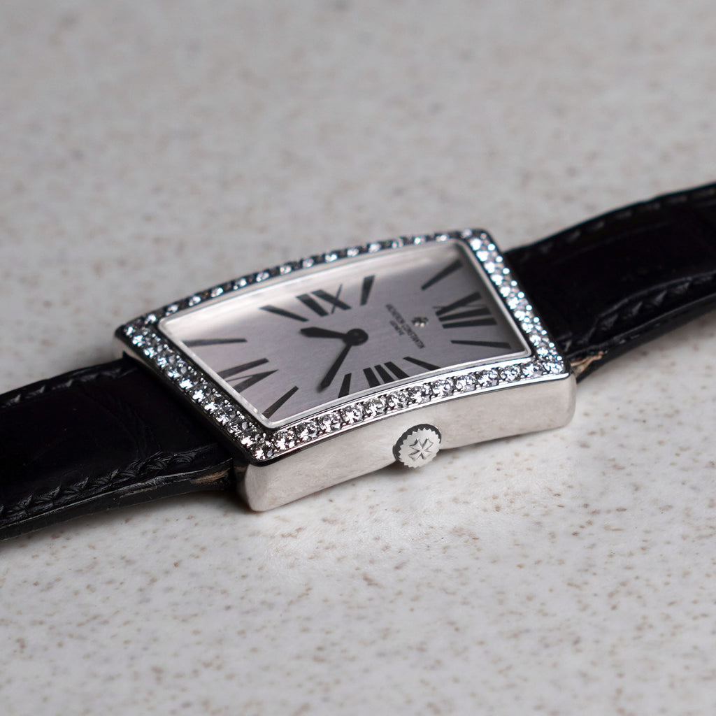 Vacheron Constantin 1972 Asymmetric with Original Diamond-set Bezel, Ref. 37510/000G, White Gold