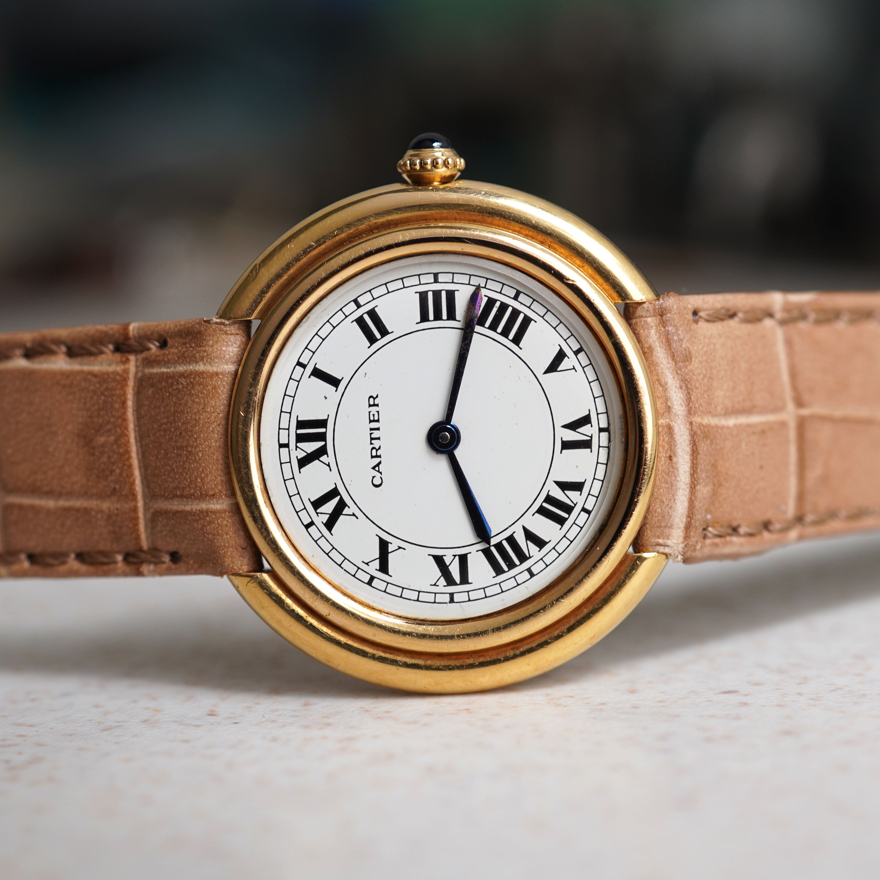 Cartier Paris Vendôme Jumbo Automatique, Ref. 17003, Yellow Gold