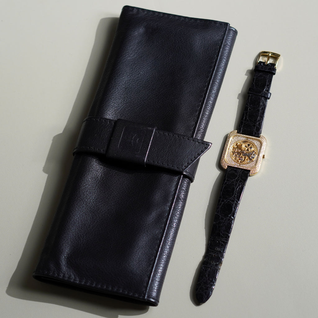 Vacheron Constantin Rare Skeletonised Diamond-Set Wristwatch, Ref. 33514, Yellow Gold