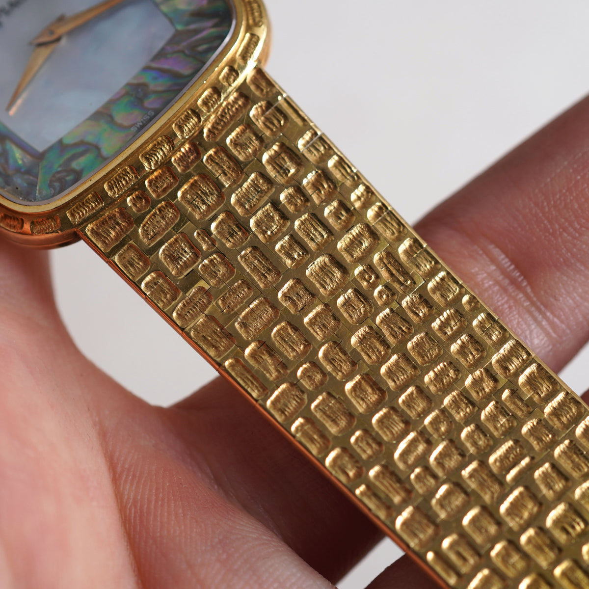 Piaget Ref. 9771 A20, Shell dial, Yellow Gold