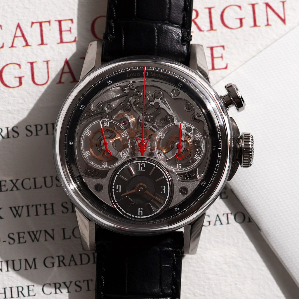 Louis Moinet Memoris Spirit Chronograph Limited Edition, Ref. LM-84.20.50, Titanium