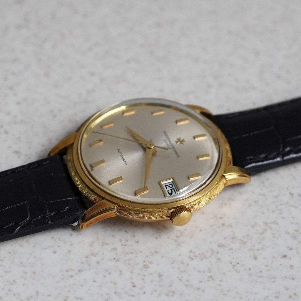 Vacheron Constantin, Rare Vertical Indexes and Florentine Finish, Ref. 6394Q, Yellow Gold