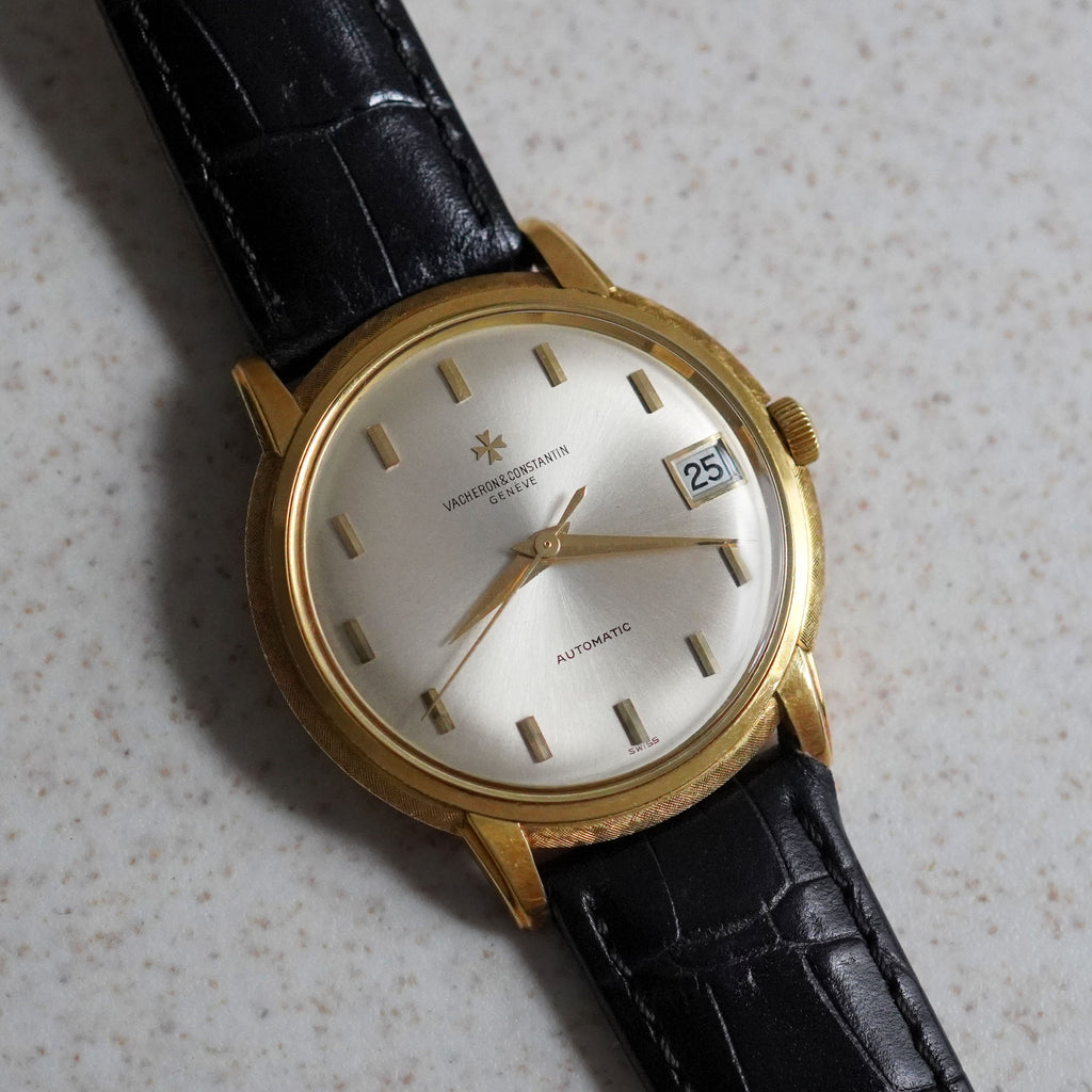 Vacheron Constantin, Rare Vertical Indexes and Florentine Finish, Ref. 6394Q, Yellow Gold