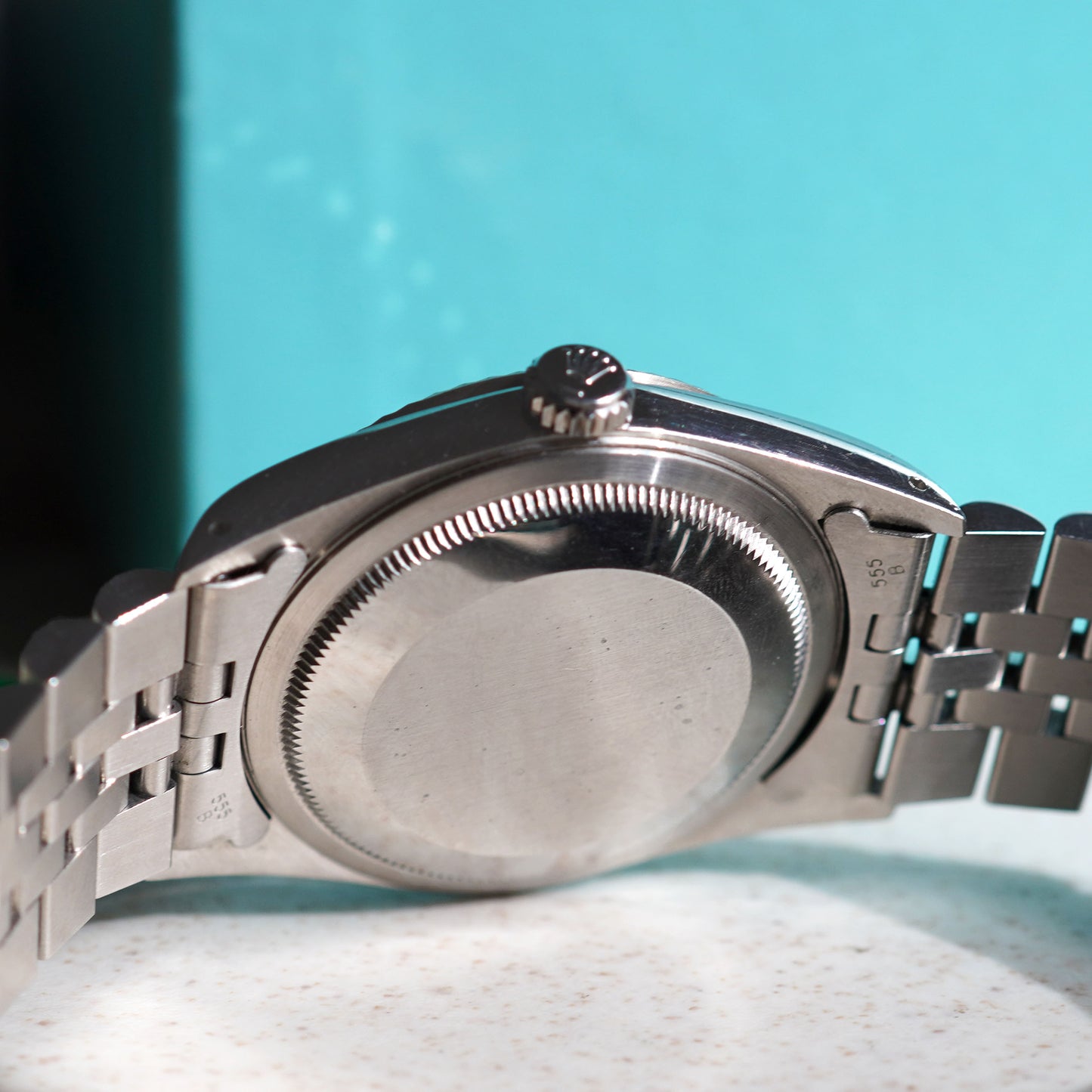 Rolex Blue Dial Datejust, Ref. 16234, Double-signed Tiffany & Co., Steel