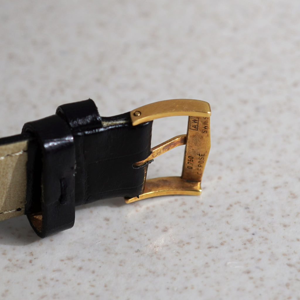 Vacheron Constantin, Rare Vertical Indexes and Florentine Finish, Ref. 6394Q, Yellow Gold