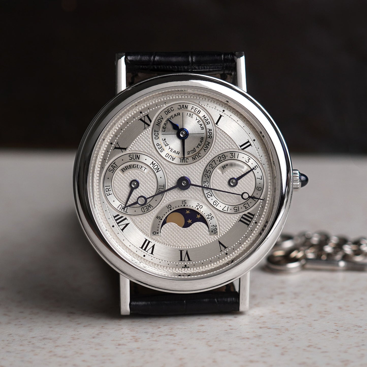 Breguet Perpetual Calendar Moonphase, Ref. 3050 BB, White Gold
