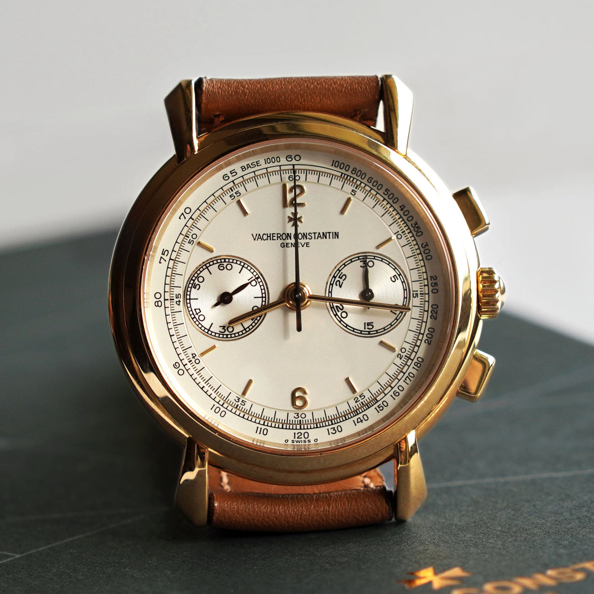 Vacheron Constantin Les Historiques Chronograph, Ref. 47101, Yellow Gold