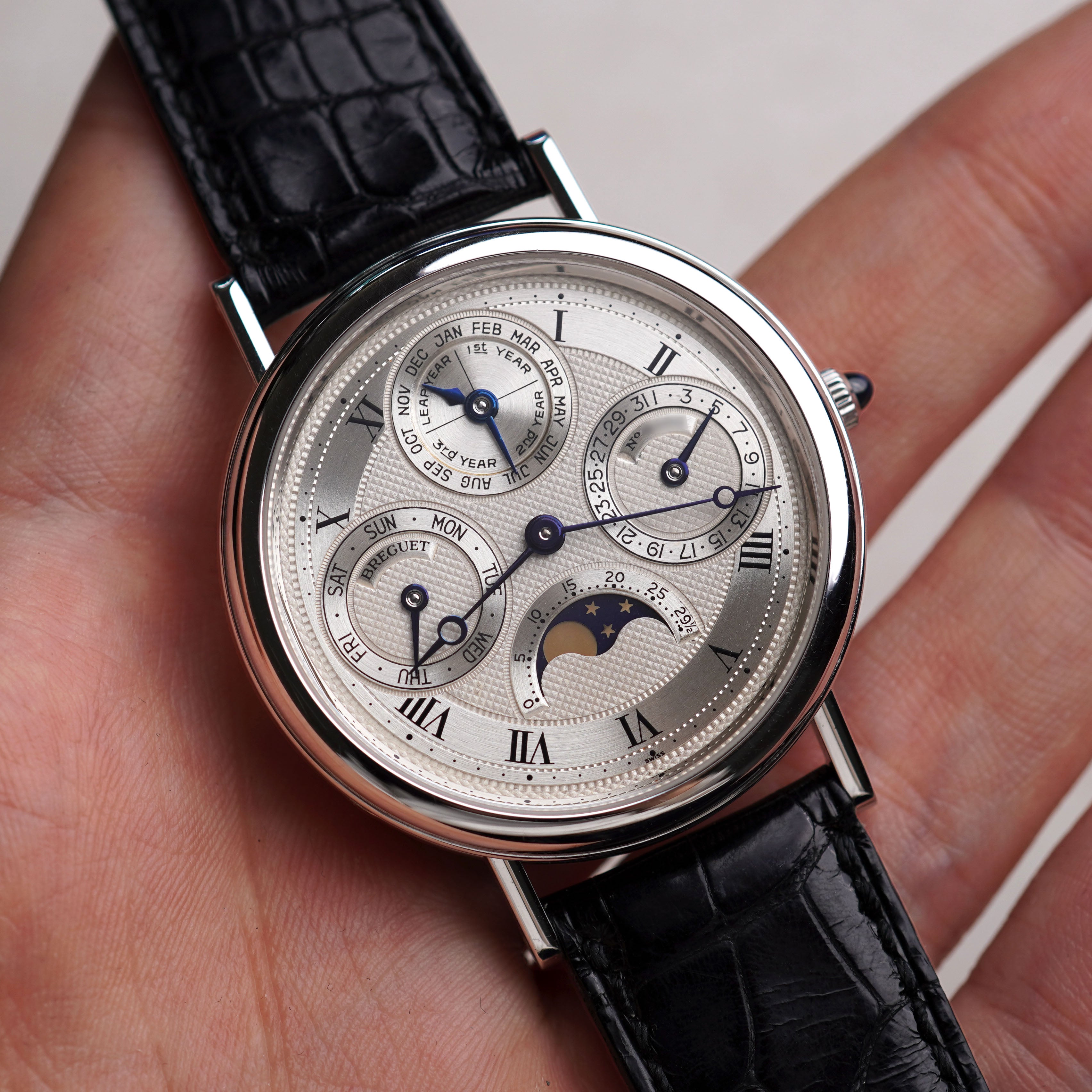 Breguet Perpetual Calendar Moonphase, Ref. 3050 BB, White Gold