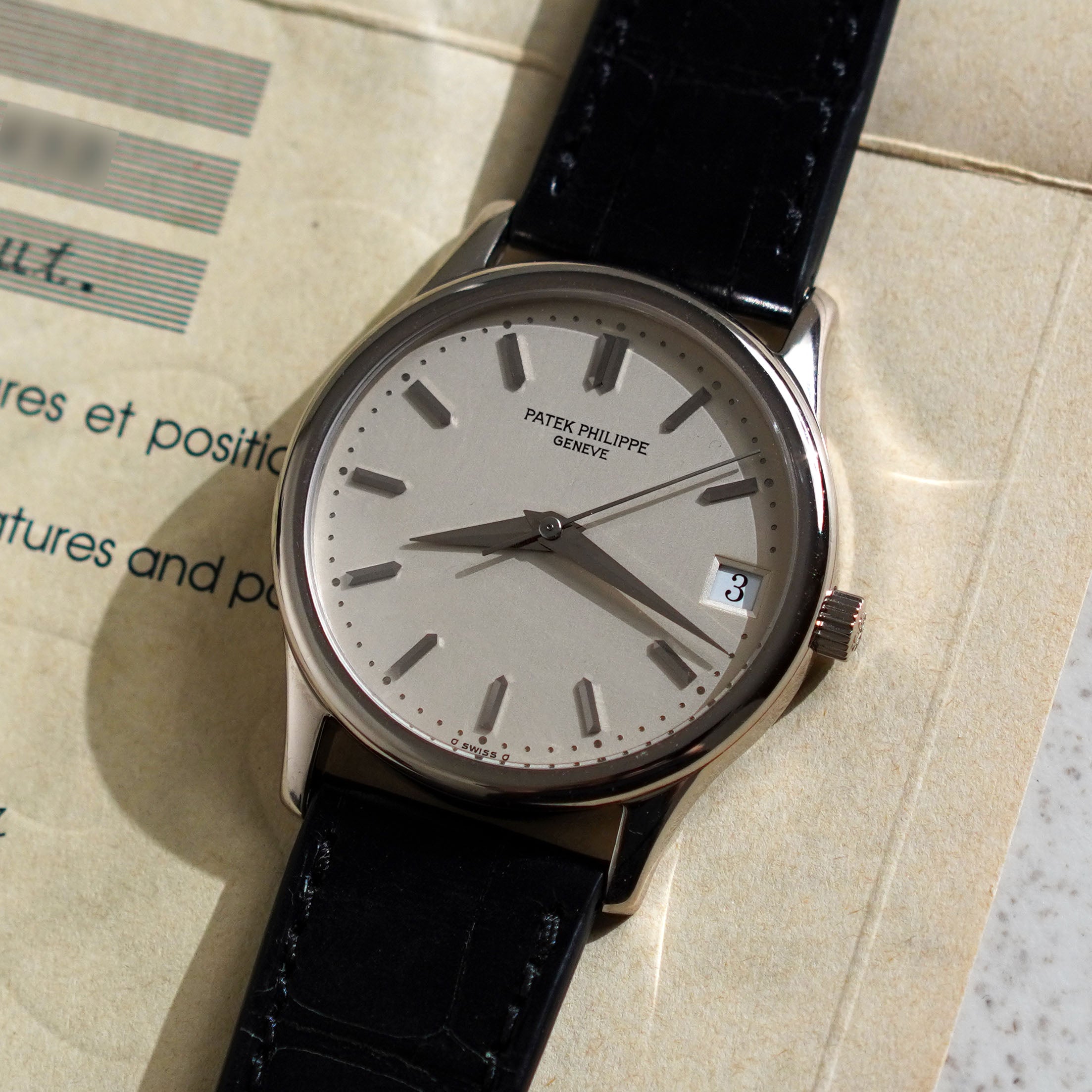 Patek Philippe Calatrava, Ref. 3998G, White Gold